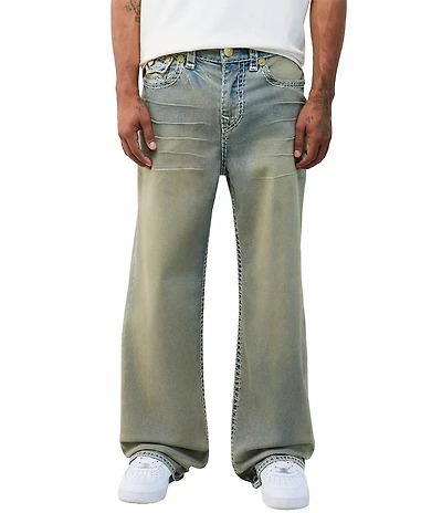 True Religion Vinny Super-T Flap Relaxed Fit Jeans