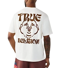 True Religion Wavy Buddha Short Sleeve T-Shirt