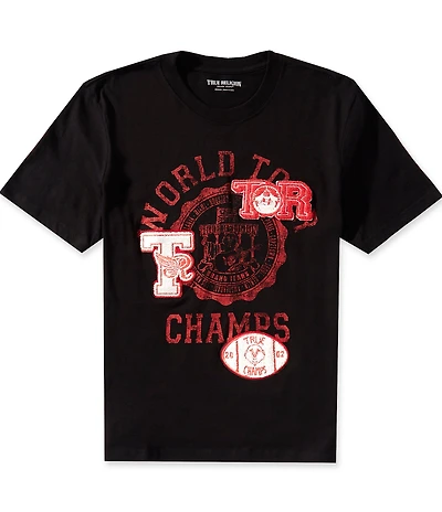 True Religion World Tour Champs Short Sleeve T-Shirt