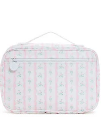 TRVL Design Bundle Up Hanging Toiletry Bag - Ribbon Floral Print