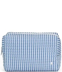 TRVL Design Everyday Quilted Pimlico Stripe Chambray Bag
