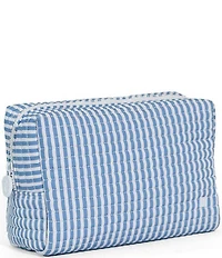 TRVL Design Everyday Quilted Pimlico Stripe Chambray Bag