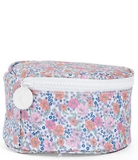 TRVL Design Garden Floral Round Pouch