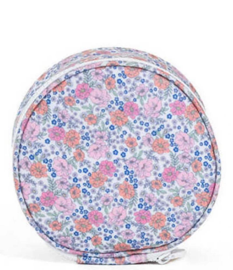 TRVL Design Garden Floral Round Pouch