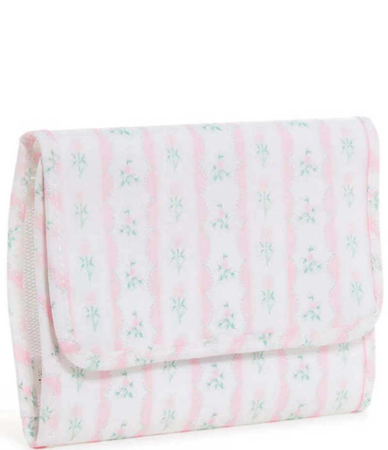 TRVL Design Ribbon Floral Mini Roll Up Bag