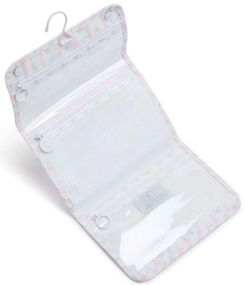 TRVL Design Ribbon Floral Mini Roll Up Bag