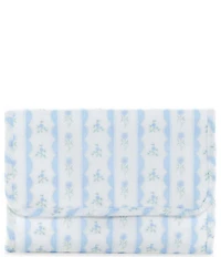 TRVL Design Ribbon Floral Mini Roll Up Bag