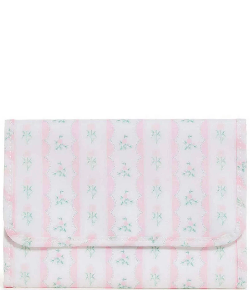 TRVL Design Ribbon Floral Mini Roll Up Bag