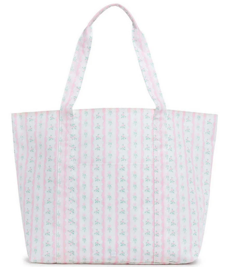 TRVL Design Ribbon Print Jumbo Tote Bag
