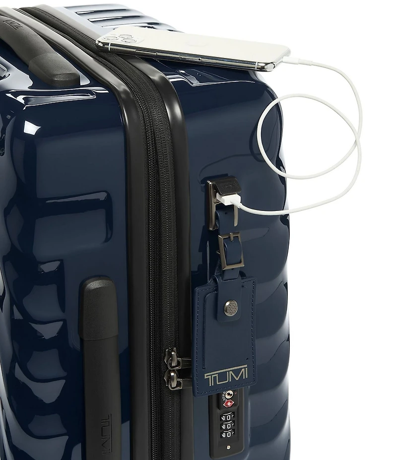 Tumi 19 Degree International Expandable 4 Wheeled Carry-On Spinner Suitcase