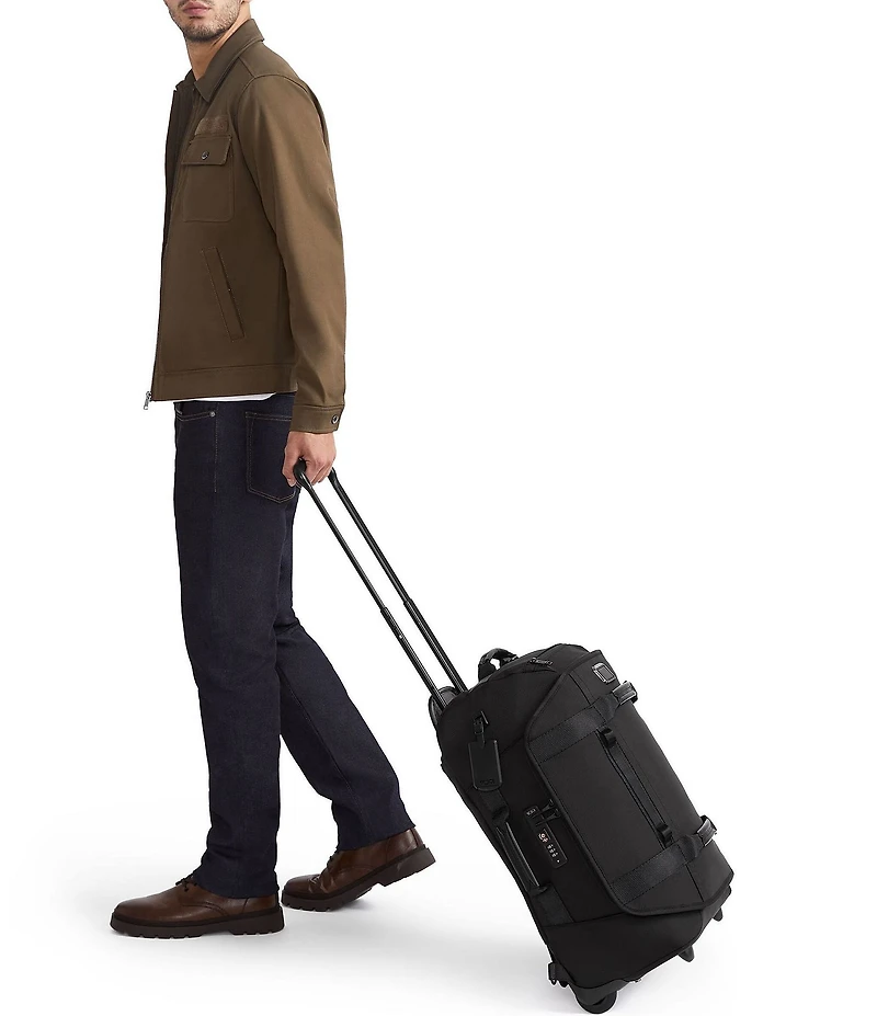 Tumi Alpha Bravo Carry-On Wheeled Duffle Backpack