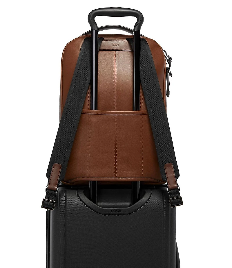 Tumi Bradner Leather Laptop Backpack
