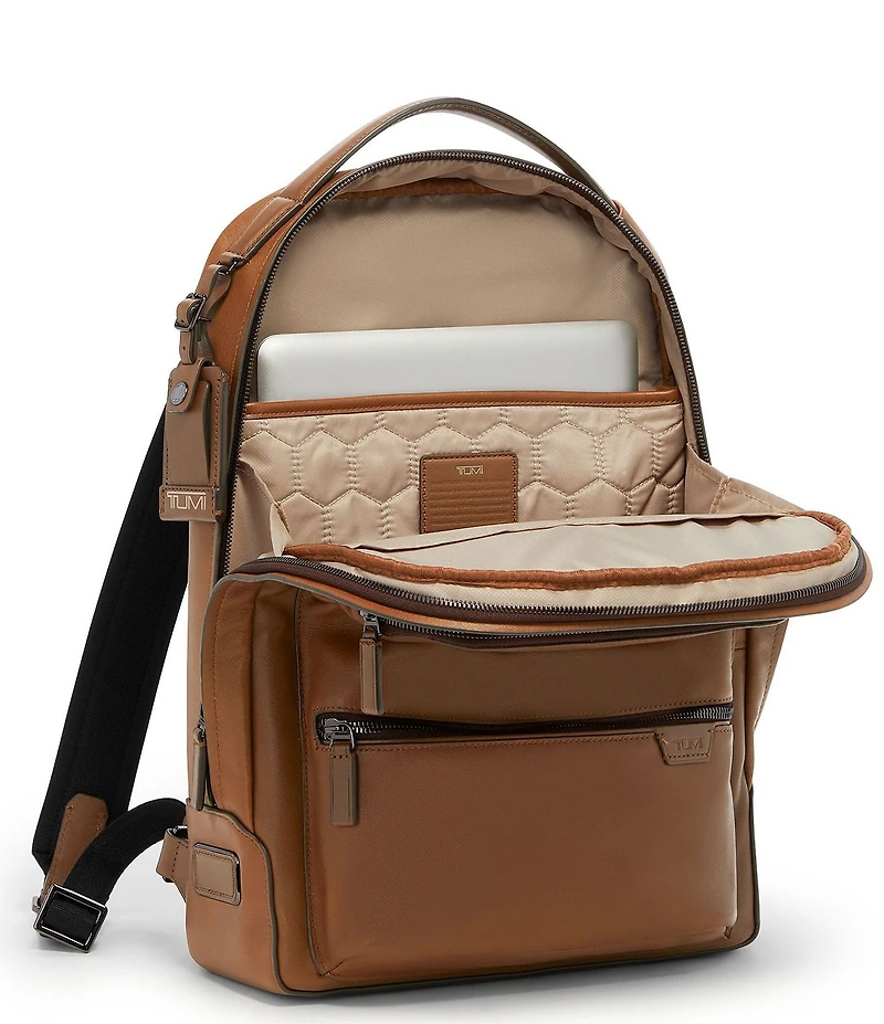 Tumi Bradner Leather Laptop Backpack