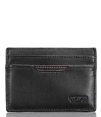 Tumi Contrast Stitch ID Lock Money Clip Card Case