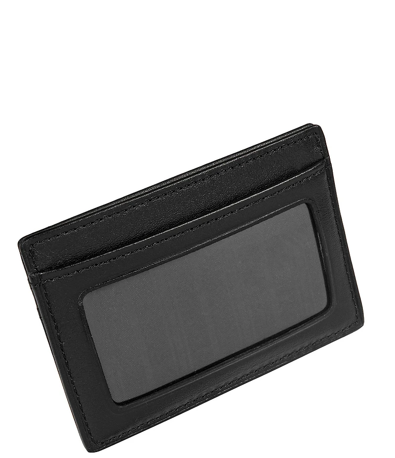 Tumi ID Lock Contrast Stitching Slim Card Case