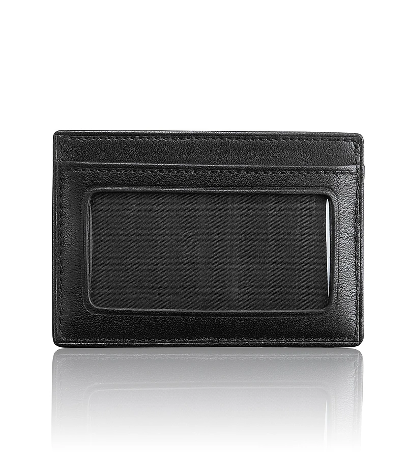 Tumi ID Lock Contrast Stitching Slim Card Case