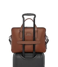 Tumi Sycamore Slim Leather Brief Case