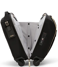Tumi Voyageur Leger Compact Gold Metal Carry-On Spinner