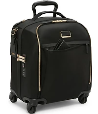 Tumi Voyageur Leger Compact Gold Metal Carry-On Spinner