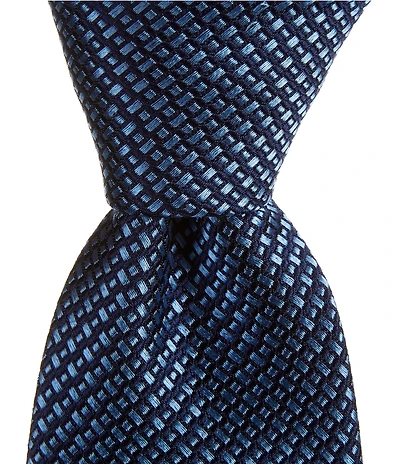 Turnbury Alejandro Print 3 3/8#double; Silk Blend Tie