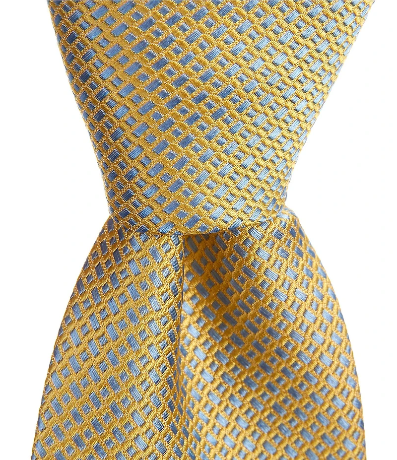 Turnbury Alejandro Print 3 3/8#double; Silk Blend Tie