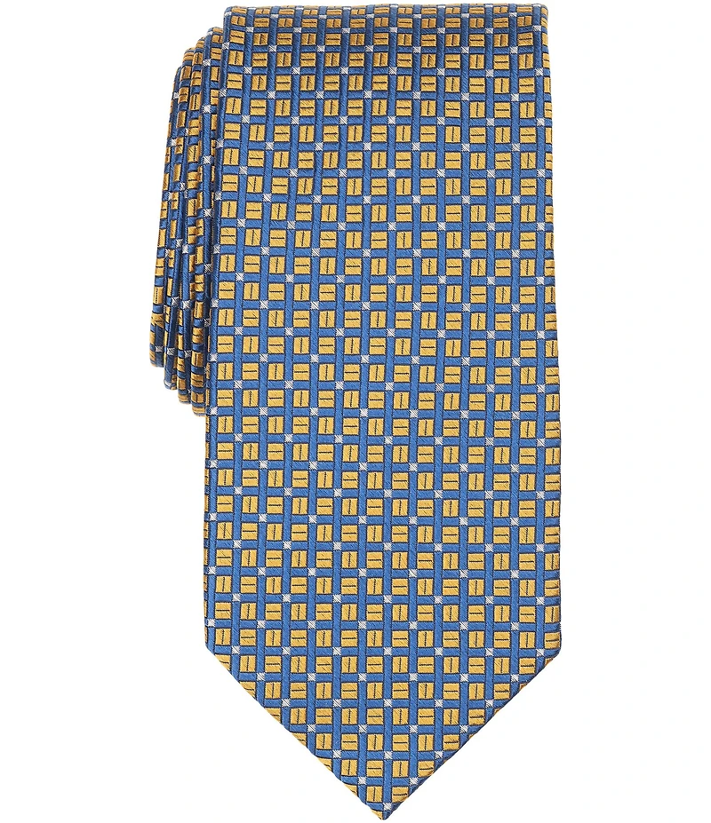 Turnbury Andy Mini Squares Traditional Silk Blend Tie