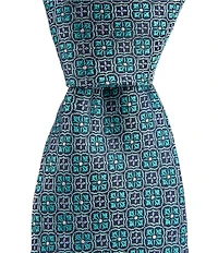 Turnbury Barrett Medallion 3.375#double; Silk Blend Tie