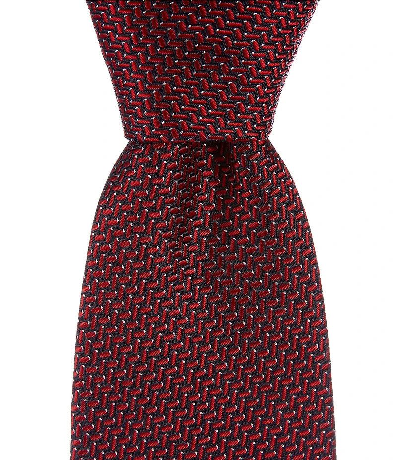 Turnbury Benedit Micro Print 3 3/8#double; Traditional Tie