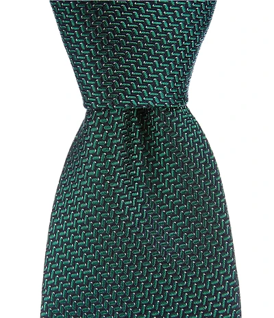 Turnbury Benedit Micro Print 3 3/8#double; Traditional Tie