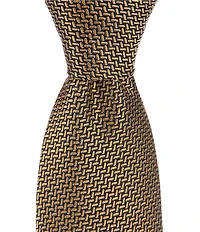 Turnbury Benedit Micro Print 3 3/8#double; Traditional Tie