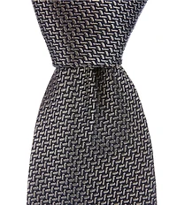 Turnbury Benedit Micro Print 3 3/8#double; Traditional Tie