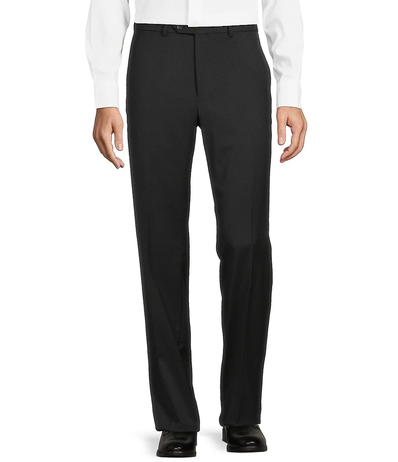 Turnbury Flat Front Solid Dress Pants