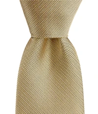 Turnbury Hayes Solid 3.375#double; Silk Blend Tie