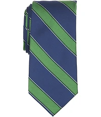 Turnbury Joah Stripe Traditional Silk Blend Tie