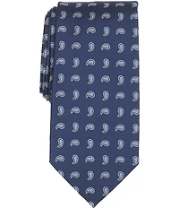 Turnbury Neat Paisley Traditional Polyester/Silk Tie