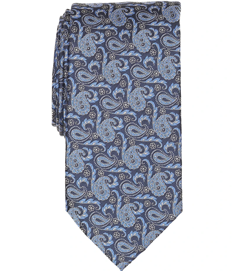 Turnbury Tex Paisley Traditional Silk Blend Tie