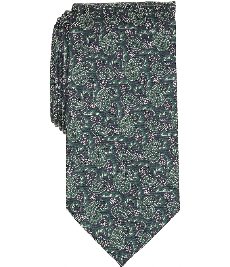 Turnbury Tex Paisley Traditional Silk Blend Tie