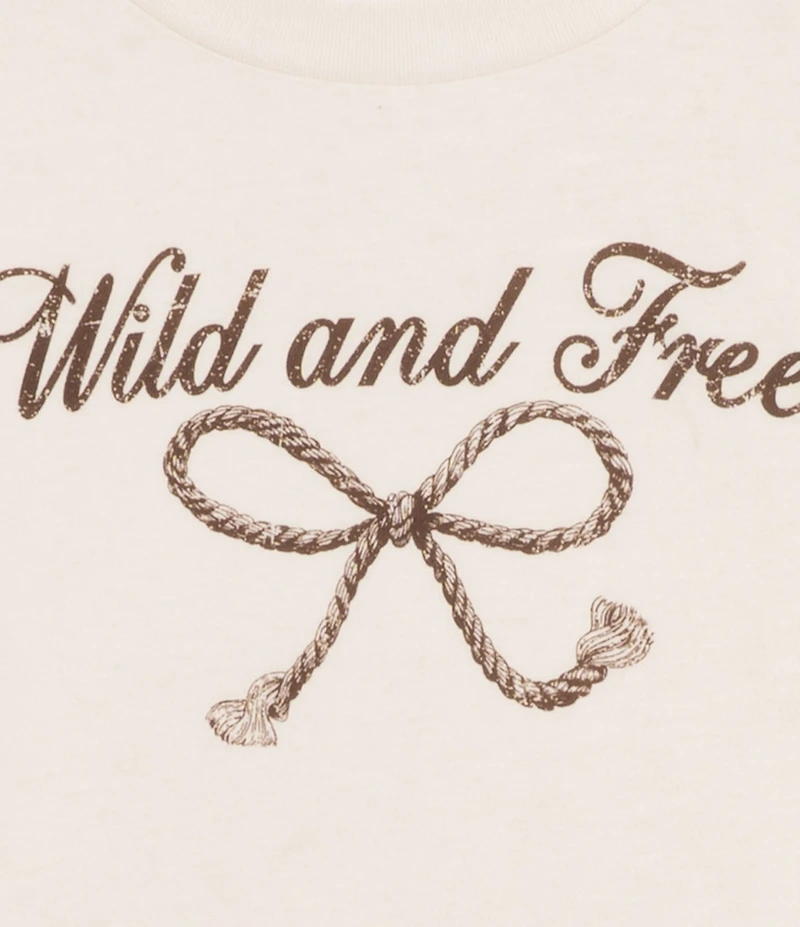 Tween Diva Big Girls Short-Sleeve Wild And Free T-Shirt & Printed Tiered Skirt Set