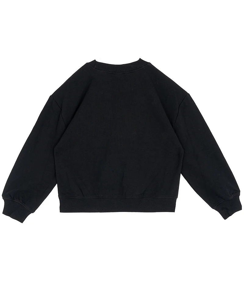 Tween Diva Big Girls Long-Sleeve Rockin' Around Christmas Tree Sweatshirt