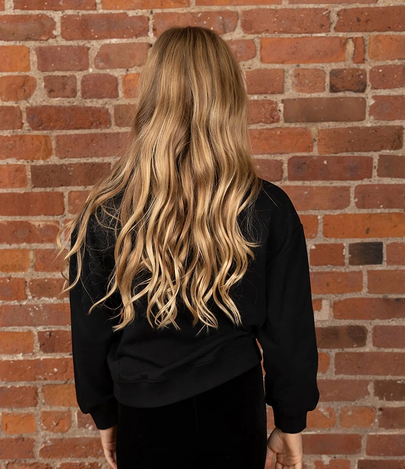 Tween Diva Big Girls Long-Sleeve Rockin' Around Christmas Tree Sweatshirt