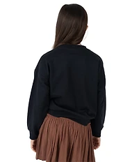 Tween Diva Big Girls Long Sleeve Trick Or Treat Sweatshirt