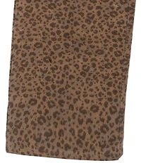Tween Diva Big Girls Short Sleeve Graphic London T-Shirt & Leopard Printed Twill Pants Set