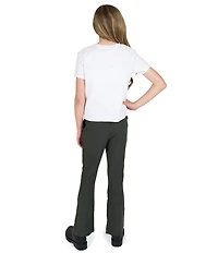Tween Diva Big Girls Short Sleeve Graphic T-Shirt & Ribbed Flare Pants Set