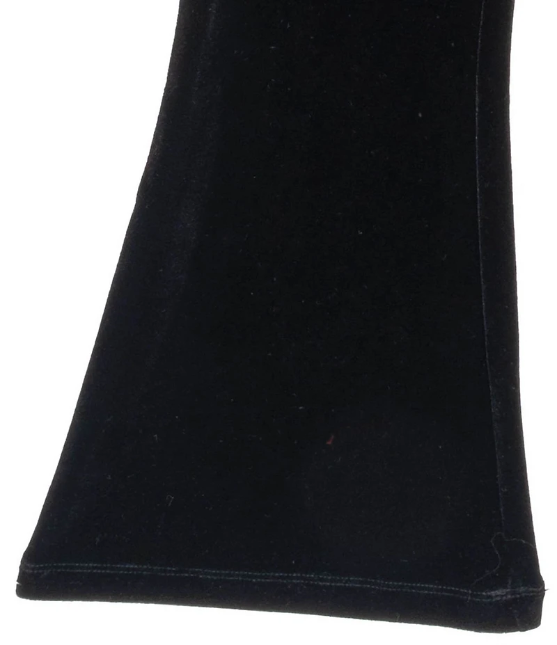 Tween Diva Little Girls Long-Sleeve Textured-Knit Sweater & Flared-Leg Velvet Pant Set