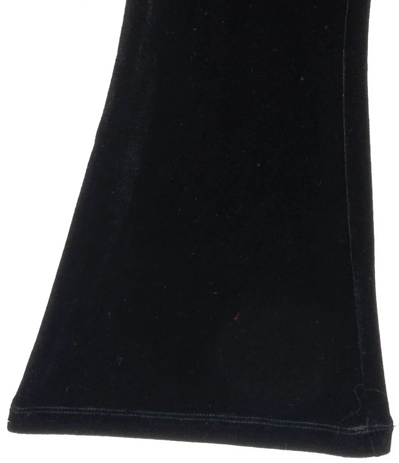 Tween Diva Little Girls Long-Sleeve Textured-Knit Sweater & Flared-Leg Velvet Pant Set