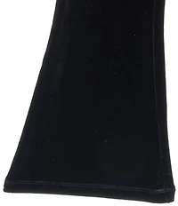 Tween Diva Little Girls Long-Sleeve Textured-Knit Sweater & Flared-Leg Velvet Pant Set