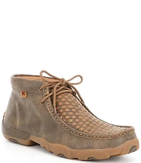 Twisted X Men's Driving Woven Moccasin Chukka Boots