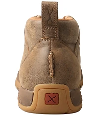 Twisted X Men's Driving CellStretch Leather Moc Toe Chukka Boots