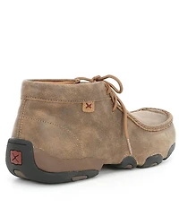 Twisted X Men's Driving Leather Moccasin Chukka Boots