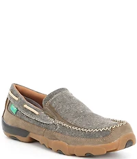 Twisted X Men's ECO Driving Moc-Toe Slip On Sneakers